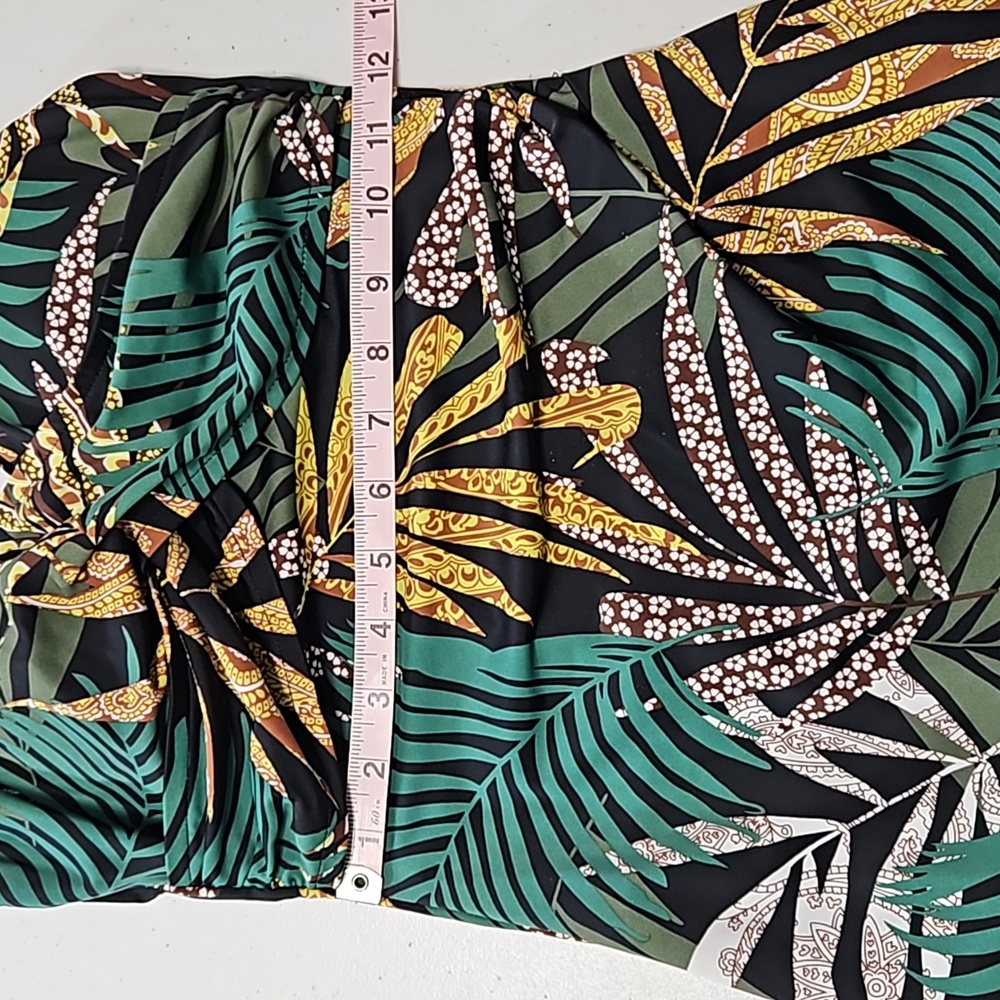 SWIM SUIT palm leaves one piece - Picture 13 of 15